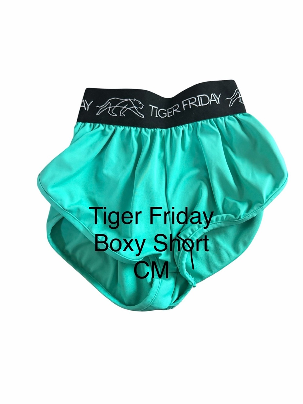 Tiger Friday Girls' Teal Boxy Shorts